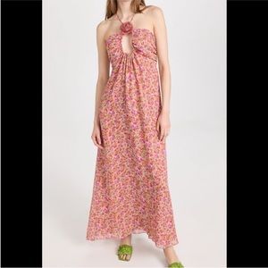 For Love and Lemons Suzette maxi dress, size small